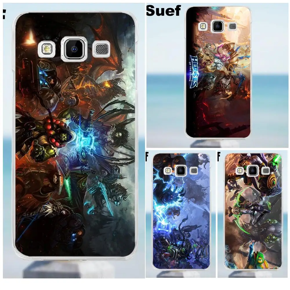 Suef &quotHeroes of the Storm&quot Мягкий ТПУ узор для Galaxy Alpha Core Prime Note 2 3 4 5 S3 S4 S5 S6 S7 S8 mini edge Plus|s7