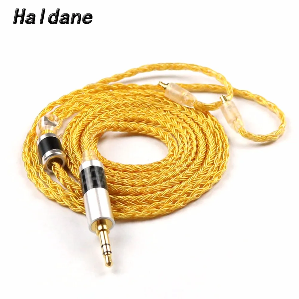 

Free Shipping Haldane 16Cores A2DC jack Cable 3.5mm Plug Upgrade Cable for CKR100 CKR90 CKS1100 LS50 E70 Headphones