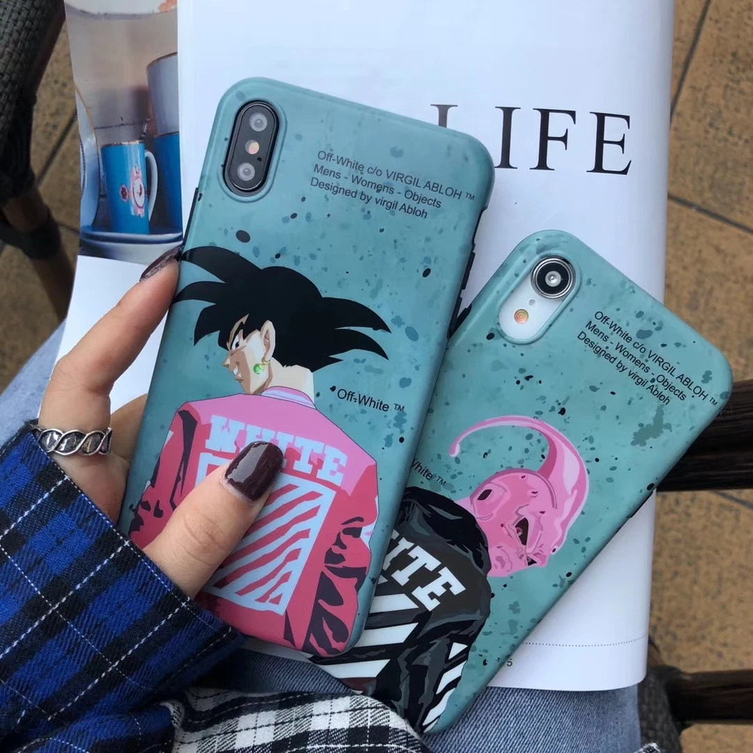 

IMIDO Anime Dragon Ball Soft Case for IPhone X XS Max XR 7 8 Plus Phone Cover for Iphone 6 6s Plus Case Funda Coque Dropshiping