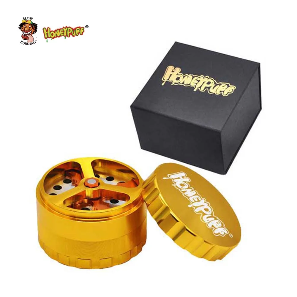 New Luxury Dry Herb/ Tobacco Grinder with Cutting Blades, 63mm/2.5 Inch