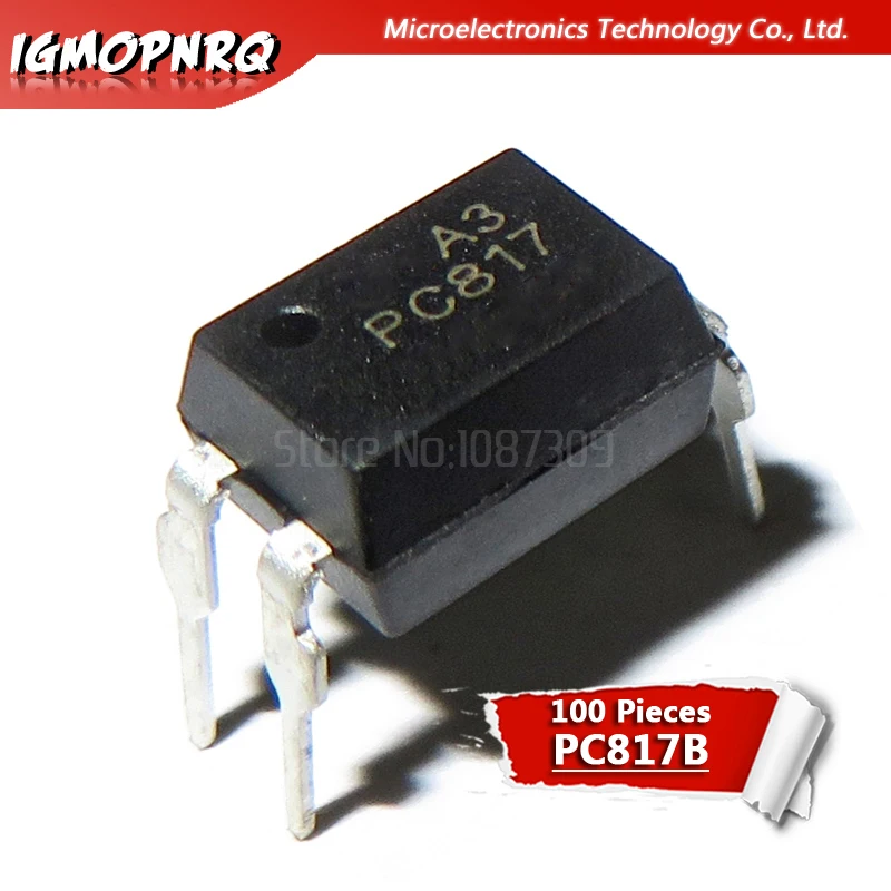 

100pcs PC817 EL817 817 DIP-4 photoelectric coupler 100% new original quality assurance