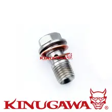 Kinugawa Restritor Parafuso Kit M12x1.5mm Turbo com 1.5mm para MAZDA 3 5 6 CX7 CX9 K0422 De Alimentação de Óleo Turbo