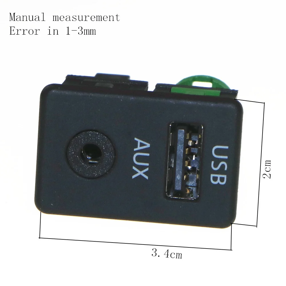 HONGGE USB AUX аудио кабель переключатель разъем для RCD510 RCD310 VW Jetta Golf MK5 MK6 Passat B6 Beetle Polo CC Touran 3CD 035 249A