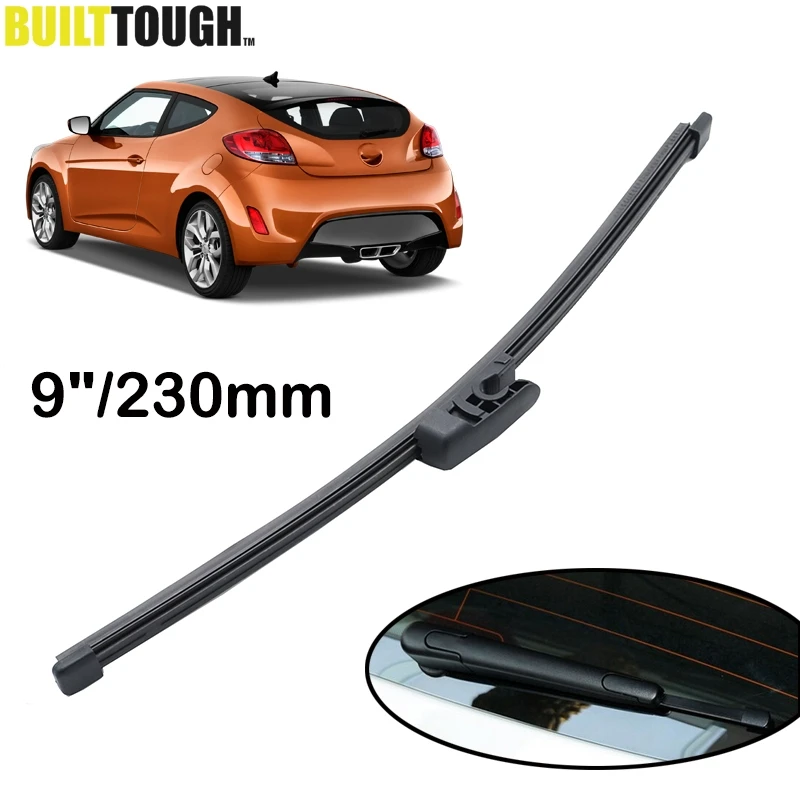 MISIMA 9"/230mm Rear Window Windscreen Fit For Hyundai Veloster 2011
