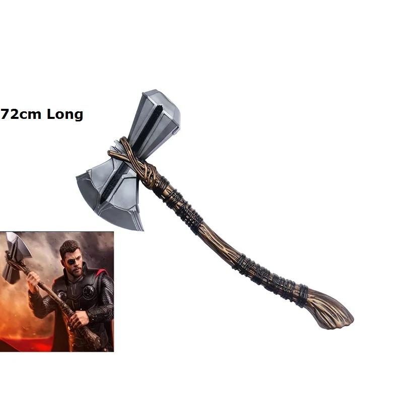 Супергерой оружие Аниме косплей для Мстителей Тор молот Storm Breaker Axe Doom Vestidos костюм