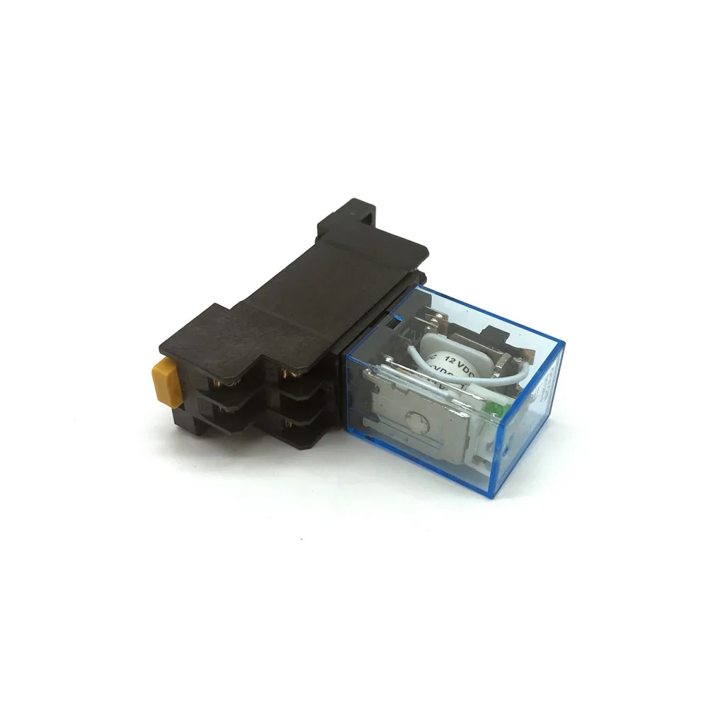 

24V DC Coil Power Relay MY2NJ HH52P-L 8PIN 5A With PYF08A Socket Base