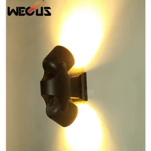 Светодиодный, современный, простой, открытый, водонепроницаемый, настенный светильник, лампа для двора, сада, коридора, балкона, кофе, ресторана, отеля, виллы, освещение