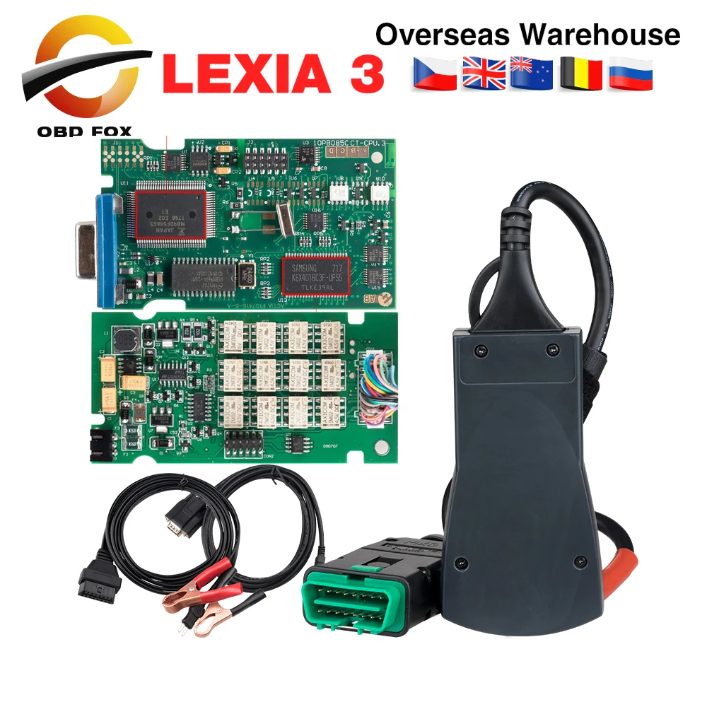 2018 Lexia 3 Pp2000 Diagbox V7 83 For Citroen For Peugeot