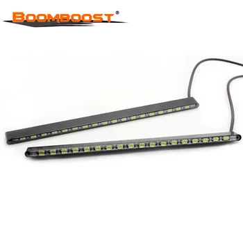 

12V 1pair Super Bright 18 LEDs Daylight Waterproof IP65 DIY Car Styling Lamp Running Light