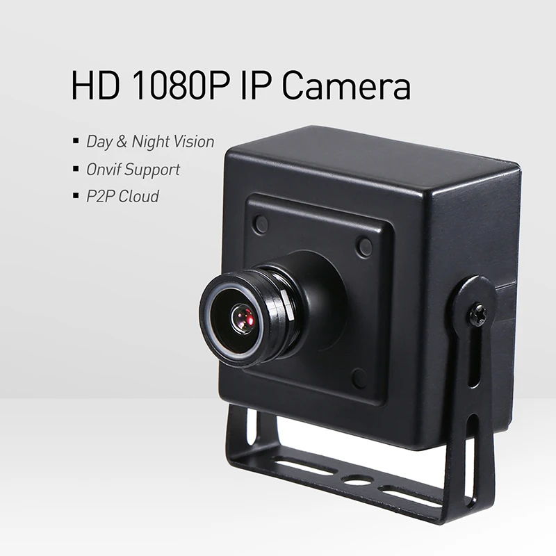 POE Звездный светильник H.265 HD 1080P IP камера 2.0MP мини полноцветная Ночная безопасность металлическая внутренняя камера ONVIF P2P IP CCTV Черная Камера