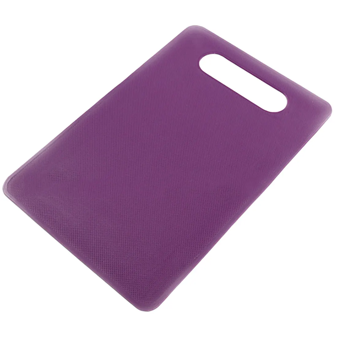 Нескользящая разделочная доска, антибактериальная пластиковая овощная разделочная доска, разделочная доска с отверстием для еды, разделочная доска, кухонные инструменты - Цвет: Purple