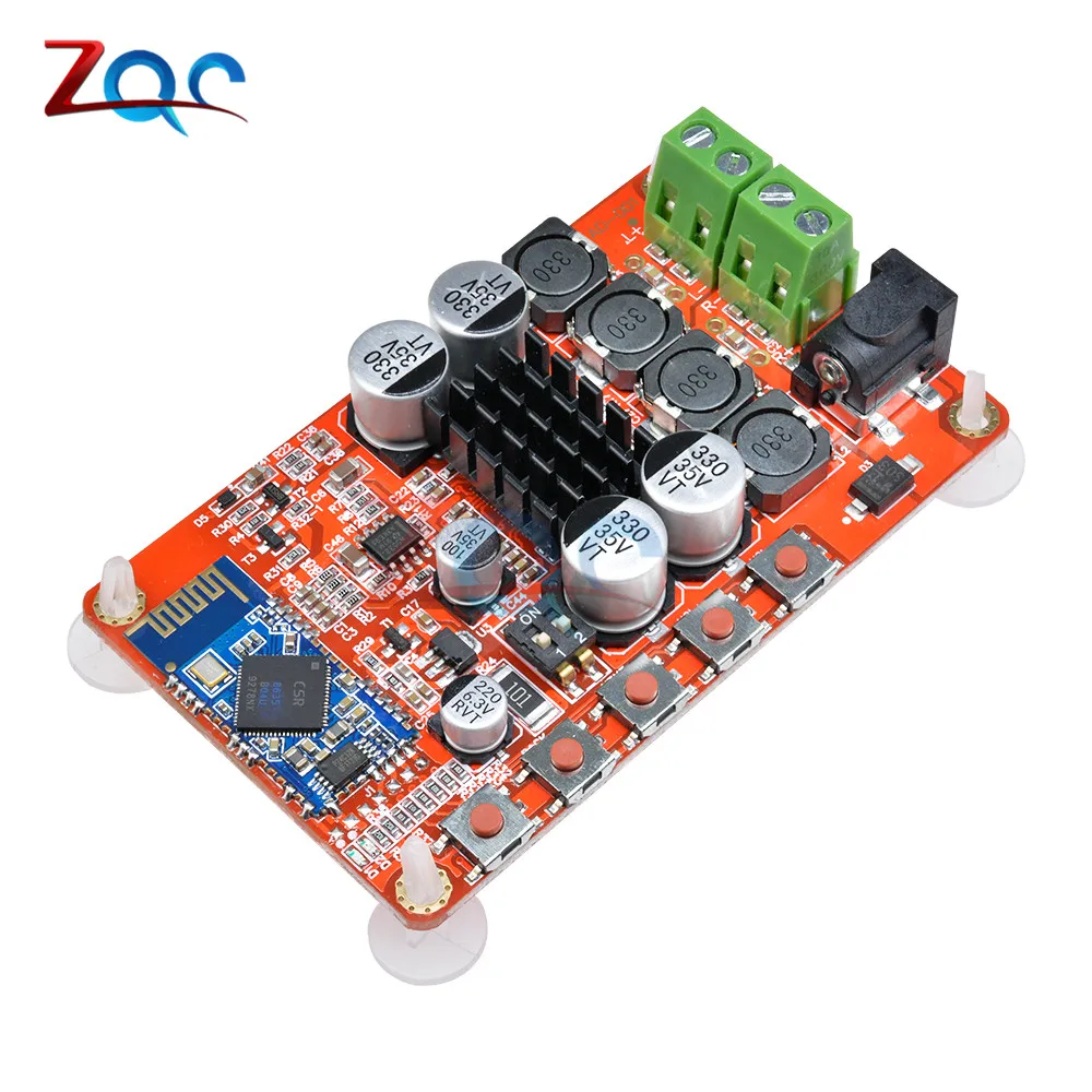 

Wireless Bluetooth 4.0 Audio Receiver Digital TDA7492P 50W+50W Amplifier Board Part component HIFI amplificador Power Amplifiers