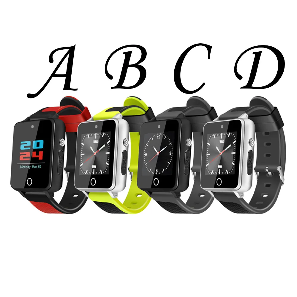 2019 New Arrival SmartWatch GSM 512M+4G Quad Core Support SIM Card Smart Watch With 5.0 MP Camera Use WiFi SmartWatch #A