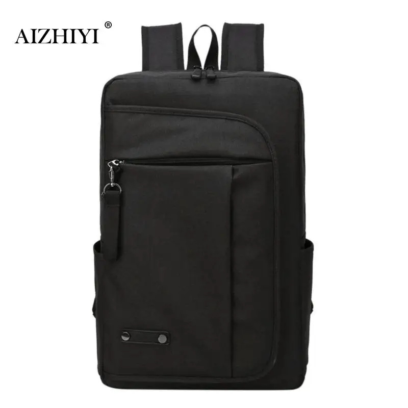 15 Mochilas Oxford impermeables de 6 pulgadas de viaje de negocios para ordenador portátil Mochila con cremallera para hombre hombro Simple Mochila escolar Mochila
