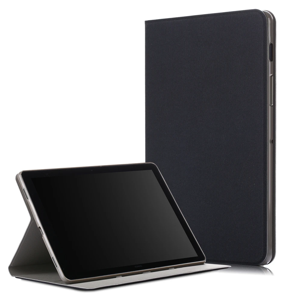 

For Samsung Galaxy Tab S5e 10.5 T720 T725 Tablet Case PU Leather Two Anti-slip Strips Tablet Protector with Wake/Sleep Function