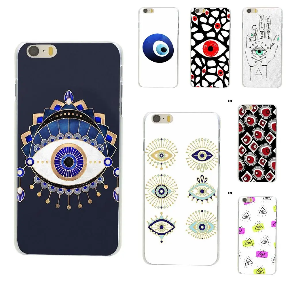 Perciron сглаза для Apple iPhone 4 4S 5 5C SE 6 6S 7 8 Plus X LG G3 G4 G5 G6 K4 K7 K8 K10 V10 V20