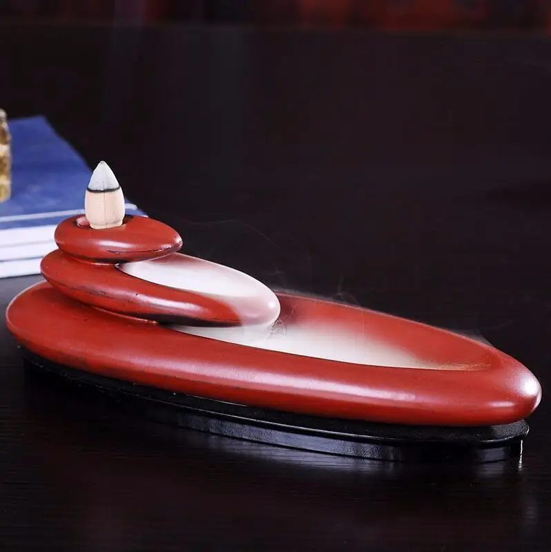 backflow incense burner incense cone burner incense holder ceramic home
