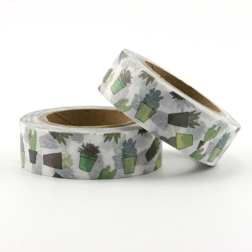Buy 1 roll Green Plants Washi Tape Adhesive Tape DIY