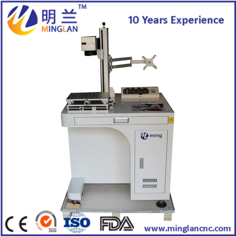 

MINGLAN desktop 20w 30w marking machine fiber laser , metal laser marking machine , laser fiber marking machine