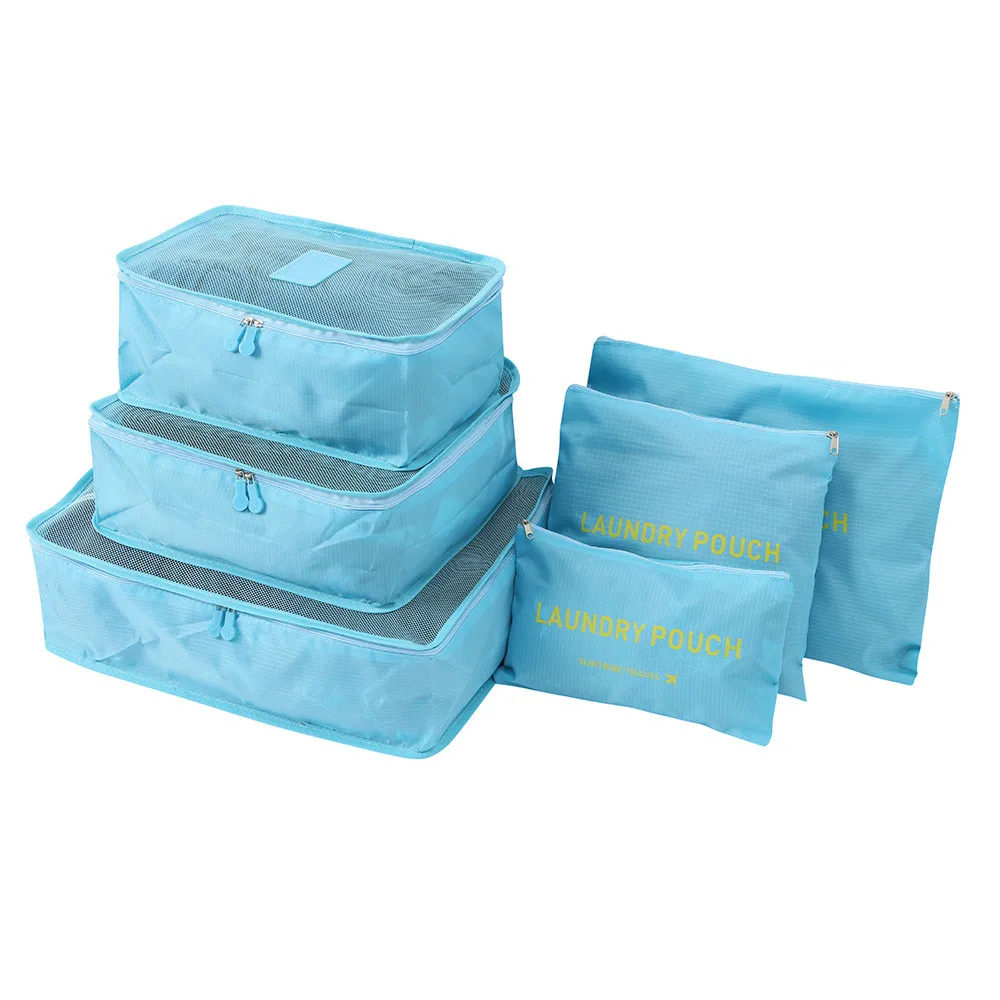 

OCARDIAN Polyester Cube For Packing Travel Bag System Durable Large Capacity Bags Clothes Unisex Sorting Organize wholesale 7222