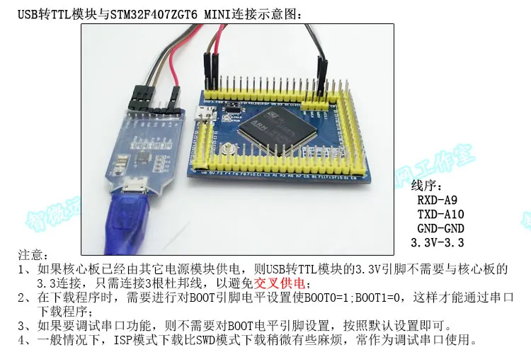 Встроенная карта STM32F407ZGT6 мини основной плате минимальная Системы версия STM32F4