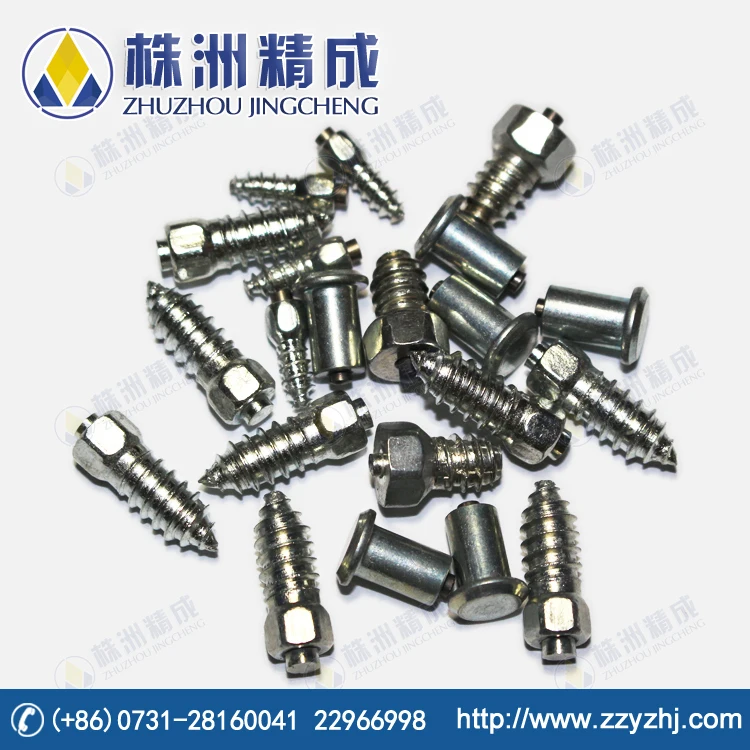 screw tungsten carbide tire studs for snowfieldin Road Stud from