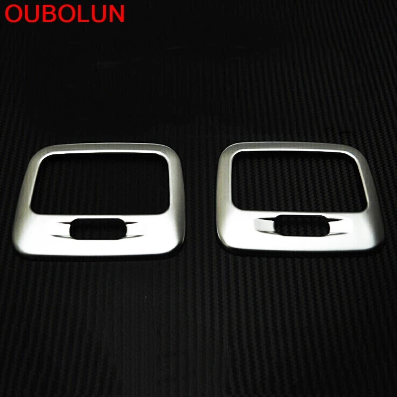 OUBOLUN ABS хром для Mitsubishi ASX 2013 2014 2015 2016 Передняя Задняя лампа чтения крышка лампы