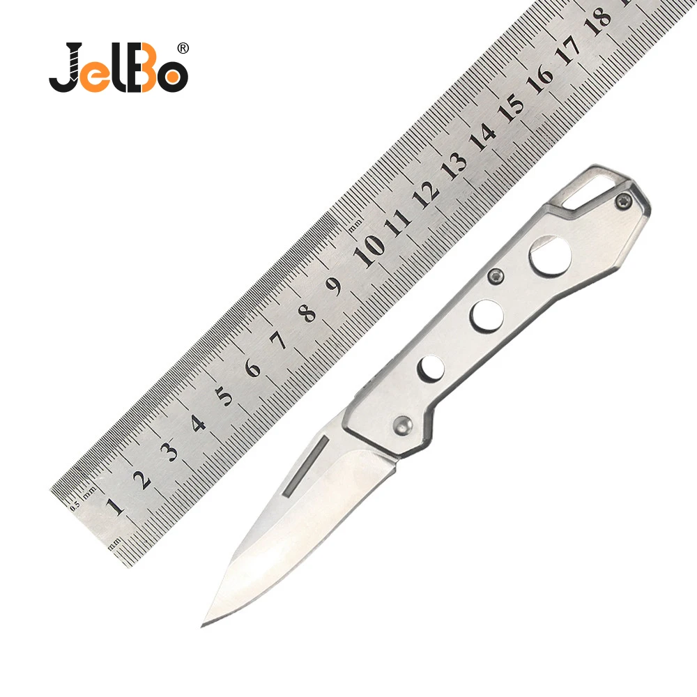 JelBo охотничий складной нож из нержавеющей стали карманный для выживания