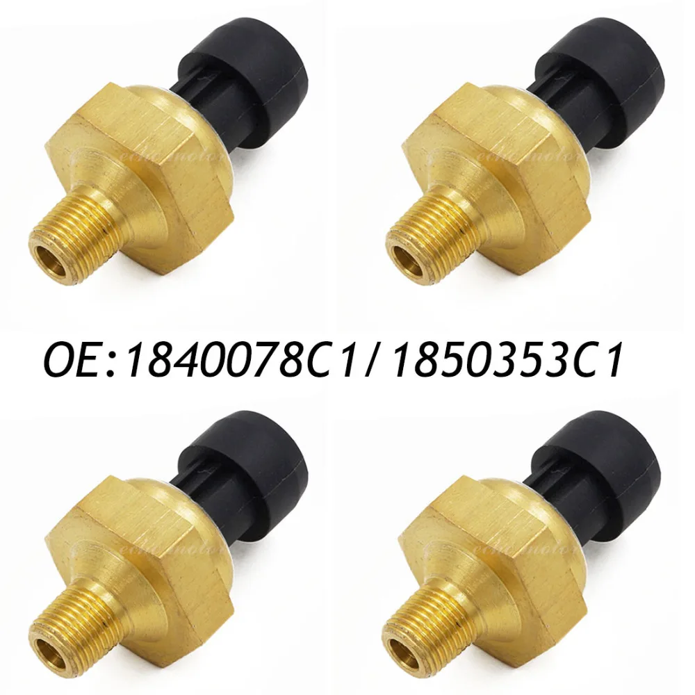 

New 4pcs EBP Sensor Exhaust Back Pressure 1850353 1850353C1 For Ford Powerstroke 97-03 7.3L