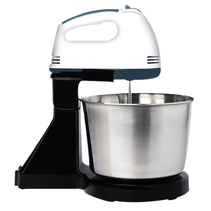 

JamieLin Electric Egg Beaters Mixer 7 Speeds Hand Stand Eggs Mixing Blender Dough Food Maker Machine