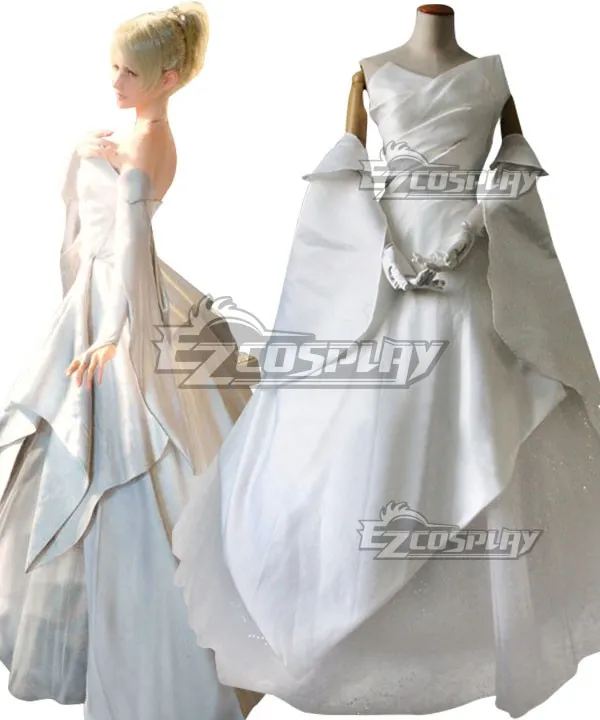 

Final Fantasy XV Lunafreya Nox Fleuret Wedding Dress Cosplay Costume E001