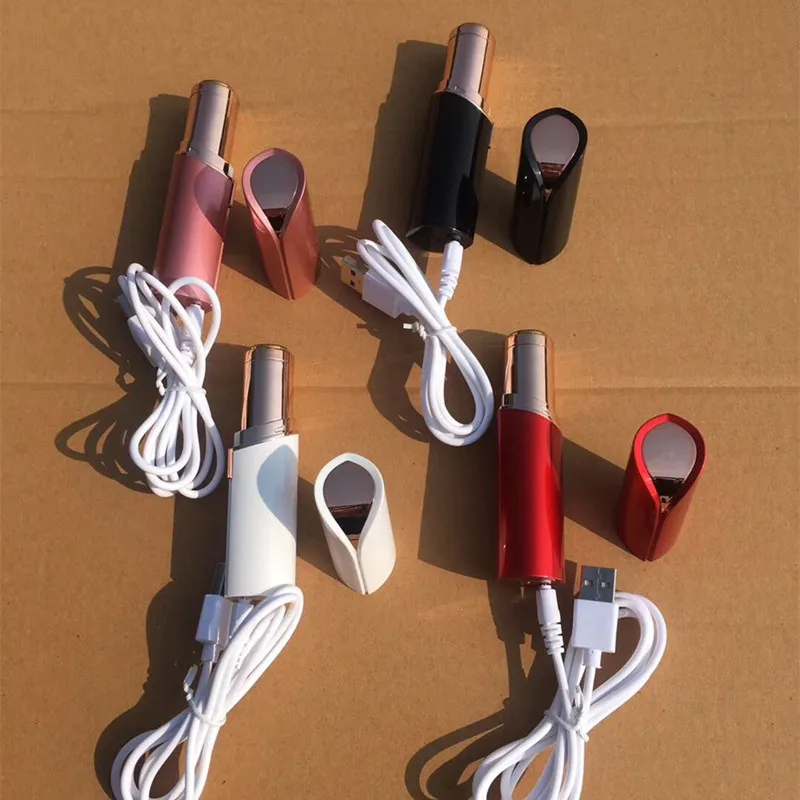 Дешево Перезаряжаемые мини безболезненного удаления Мода помада удаление леди Depilacion эпилятор для удаления волос Портативный эпилятор