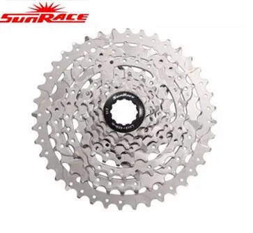 Sunracing велосипед Freewheel 8 S 8 скоростей 11-40T MTB Freewheel маховик горный велосипед велоспорт кассета запчасти для велосипеда черный серебристый