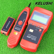 KELUSHI Непрерывность Тестер NF-8208 Многоцелевой ЖК-Дисплей Сеть LAN Кабель осмотр Провода Tracker тестер быстрая доставка