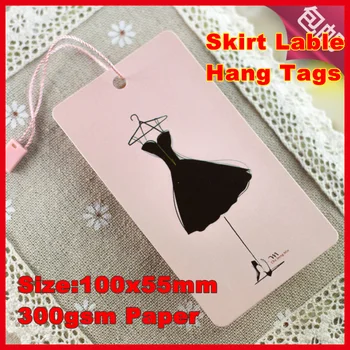 

500PCS Skirt lable DIY custom clothing label,personalized labels,can custom shirt tag labels for you