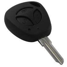 jingyuqin 3 Buttons Replacement Car Key Shell For Lada Uncut Auto Blank Remote Key Case Cover Fob Priora Kalina