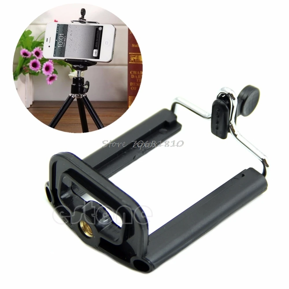

Fashion Novel Cell phone Clip Bracket Holder For Tripod Stand W/ Standard New JUL02 Drop ship