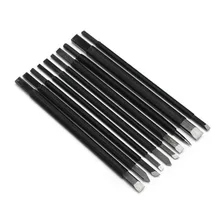 10 шт./компл. черный нейлон и сталь набор стамесок для резьбы по дереву художника деревянные ручные инструменты для Shoushan камни