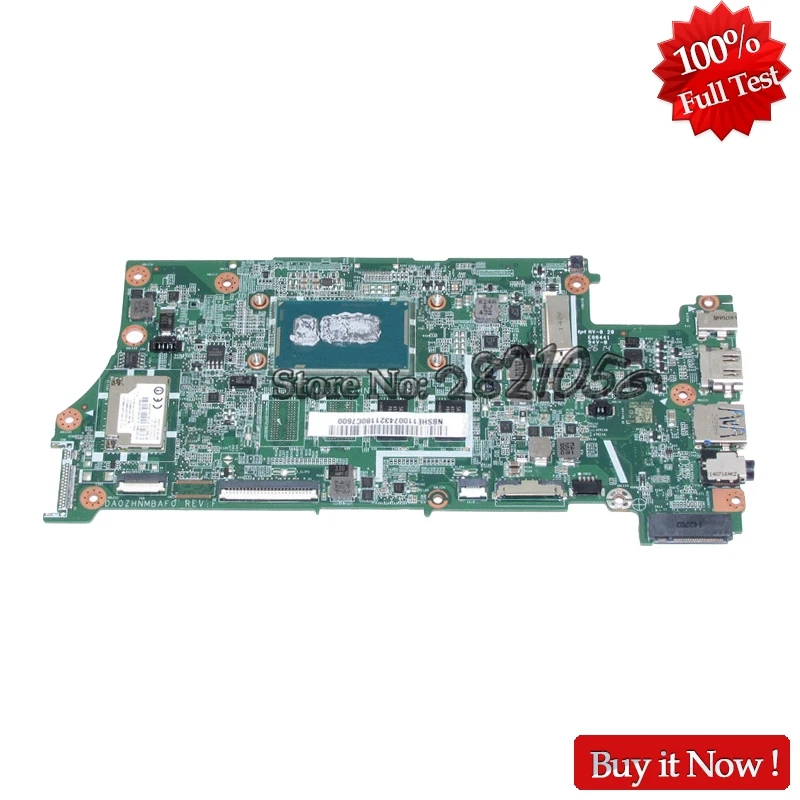 NOKOTION For Acer Chromebook C720 Laptop Motherboard DA0ZHNMBAF0 NBSHE11007 MAIN BOARD 2957U CPU 2GB Ram