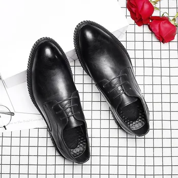 

Shoes Mens Leather Designer Luxury Brand Classic Elegant Wedding Shoes Men #MSW8118126