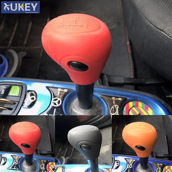 Силиконовая крышка рычага переключения передач для Benz Smart Fortwo Forfour 2009 -2014 защитный