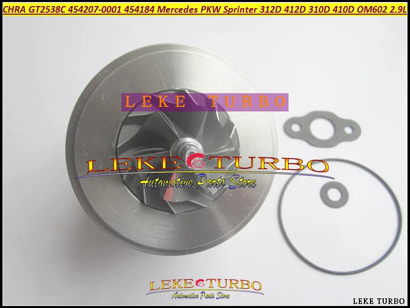 CHRA GT2538C 454207-0001 454207 454184 454111 For Mercedes PKW Sprinter 212 312D 412D 210D 310D 410D OM602 2 (5)