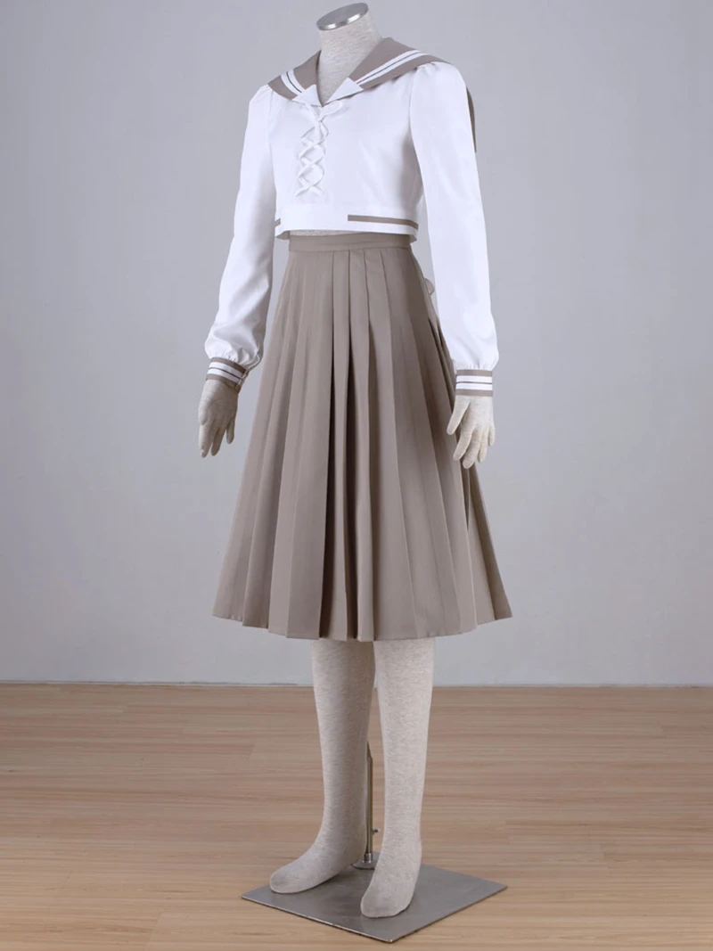 Sailor Moon Sailor Jupiter Kino Makoto Cosplay Costume School Uniform Dress New (6)