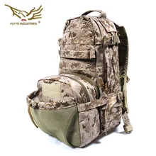 FLYYE FY-PK-M009 MOLLE Jumpable Assult рюкзак 2595 г уплотнения воздушно-десантный рюкзак