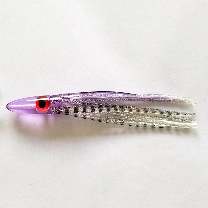 6.5 inch Crystal Head Trolling Lure With Eyes Fishing Lure Fishing