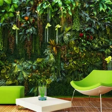 Beibehang пользовательские фотообои тропический лес цветок завод зеленый лист стены декоративная живопись обои домашний декор