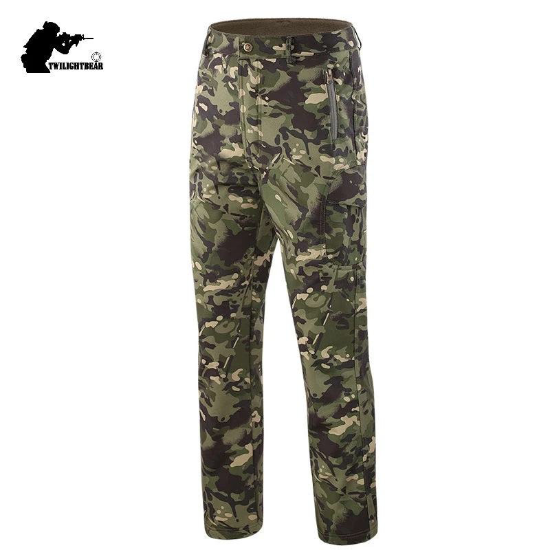 

Army Military TAD Shark Skin Soft Shell Tactical Pants 4XL Waterproof Breathable Skiing Camping Combat Pant Men Trousers