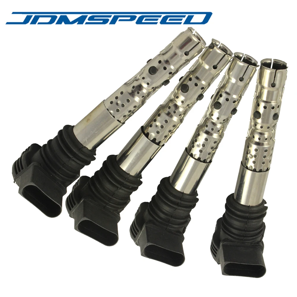JDMSPEED Ignition Coil on Plug FULL Set of 4 Pcs 06B905115R UF411 ...
