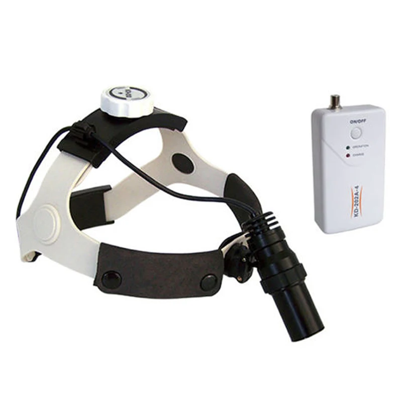 KD 202A 4 3W Surgical Headlight Medical Led Light Head Lamp High