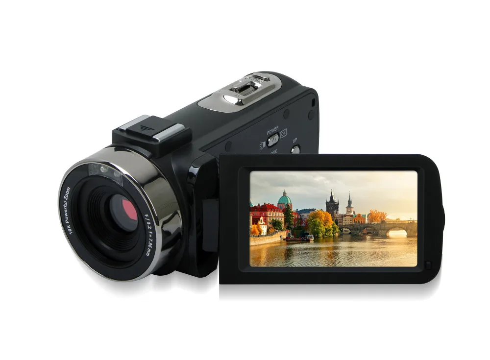 HDV-301M профессиональная цифровая фотокамера Full HD 1080 P Цифровая видеокамера инфракрасного ночного видения HD сенсорный экран